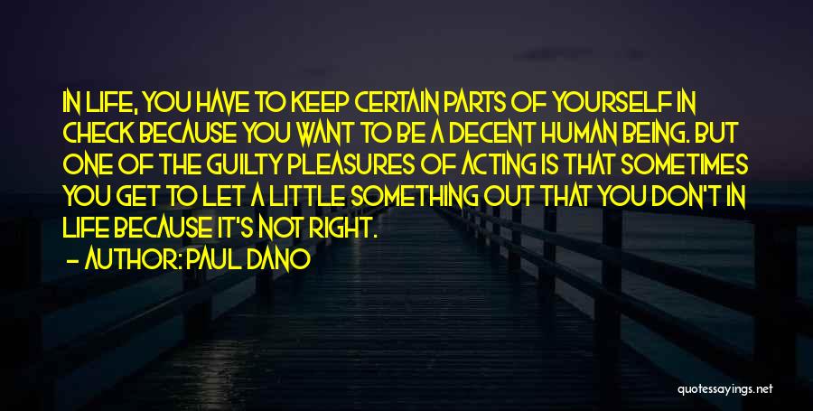 Want Something In Life Quotes By Paul Dano