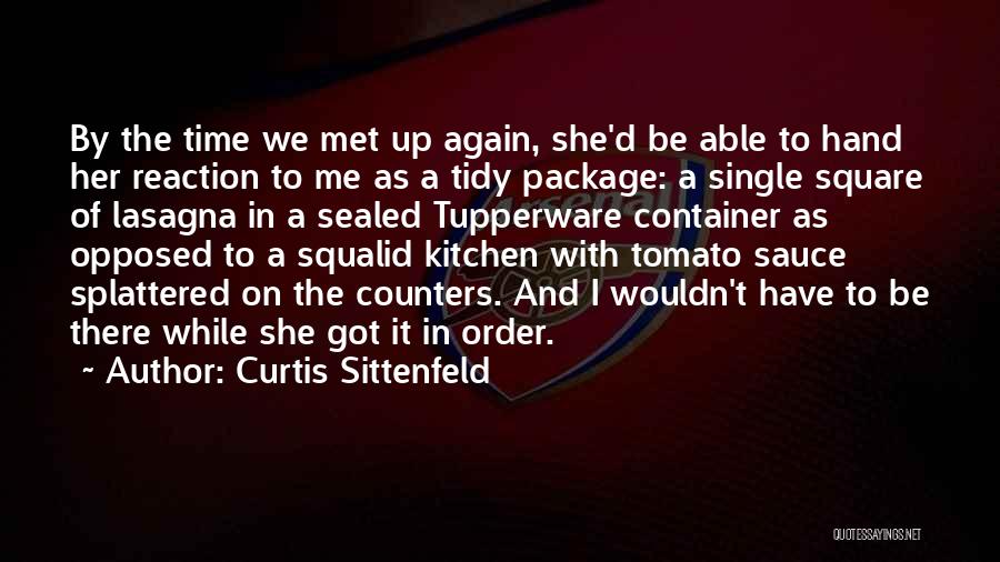 Want To Be Single Again Quotes By Curtis Sittenfeld