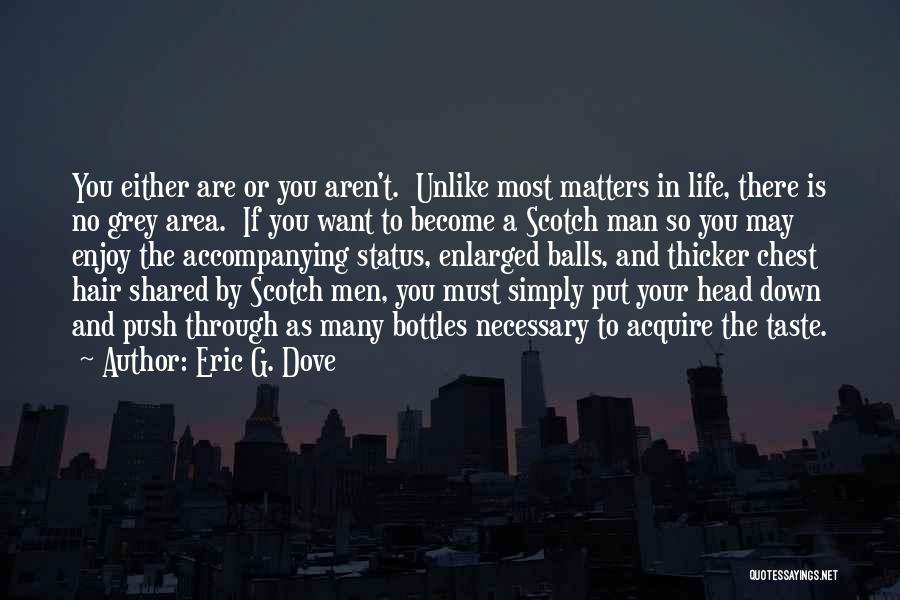 Want To Enjoy Life Quotes By Eric G. Dove