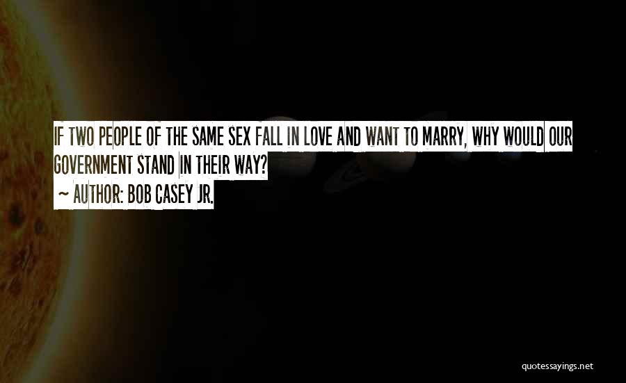 Want To Fall In Love Quotes By Bob Casey Jr.