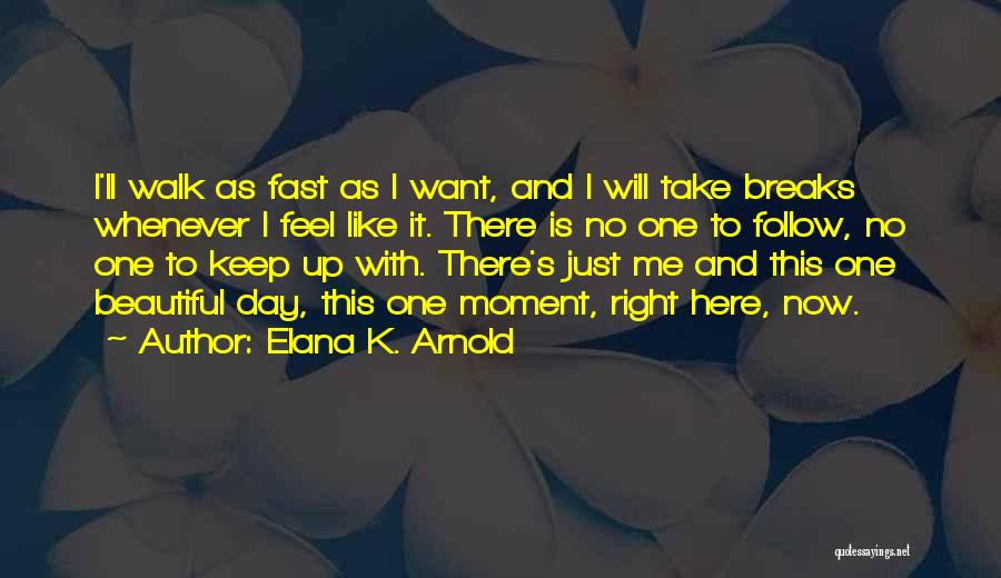 Want To Feel Beautiful Quotes By Elana K. Arnold