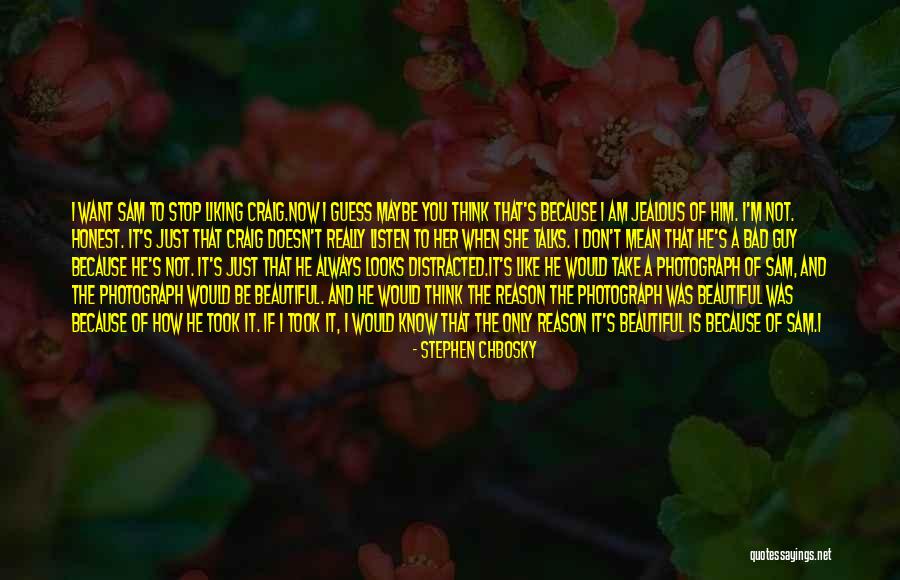 Want To Feel Beautiful Quotes By Stephen Chbosky