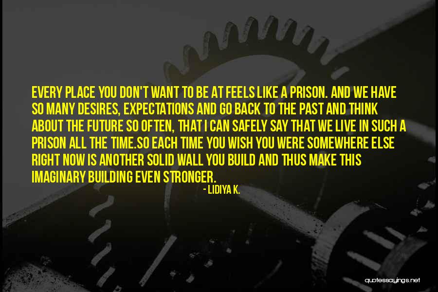 Want To Go Back To The Past Quotes By Lidiya K. Want To Go Back To The Past Quotes By Lidiya K.