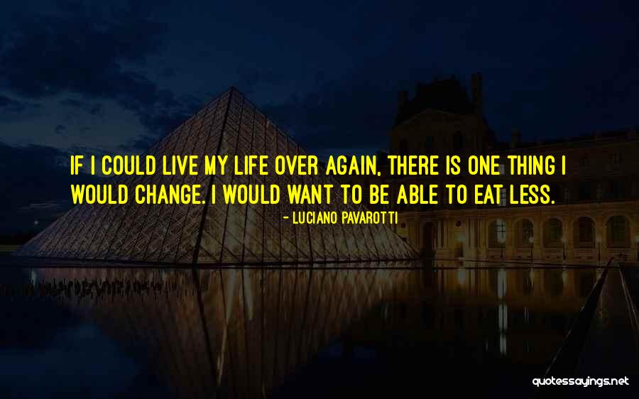 Want To Live Again Quotes By Luciano Pavarotti Want To Live Again Quotes By Luciano Pavarotti