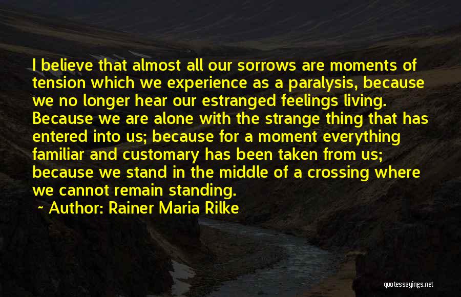 Want To Remain Alone Quotes By Rainer Maria Rilke