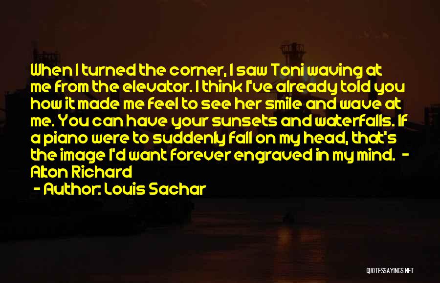 Want To See You Fall Quotes By Louis Sachar