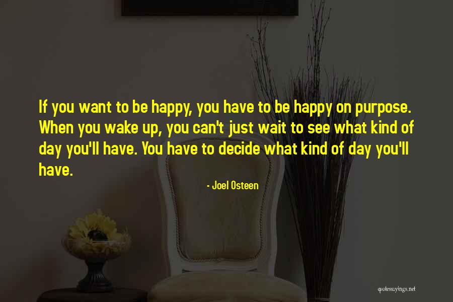 Want To See You Happy Quotes By Joel Osteen