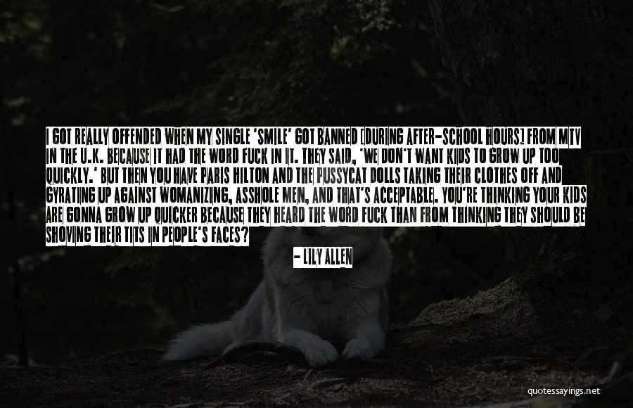Want To Smile Quotes By Lily Allen Want To Smile Quotes By Lily Allen