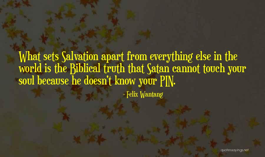 Wantang Quotes By Felix Wantang Wantang Quotes By Felix Wantang