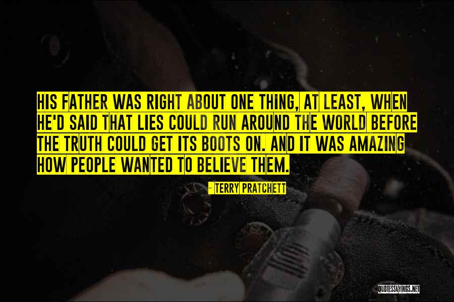 Wanted And On The Run Quotes By Terry Pratchett