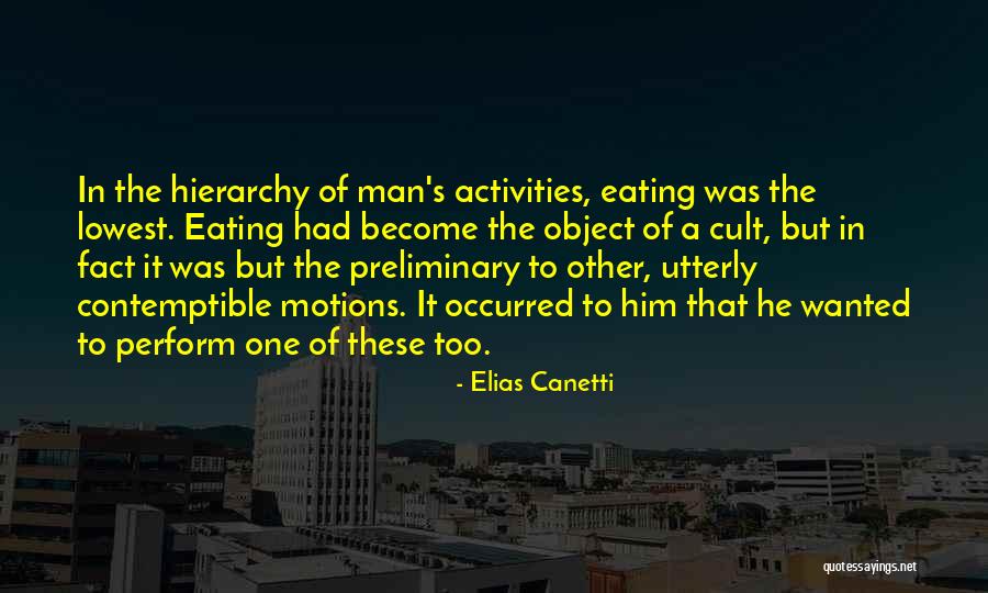 Wanted Him Quotes By Elias Canetti