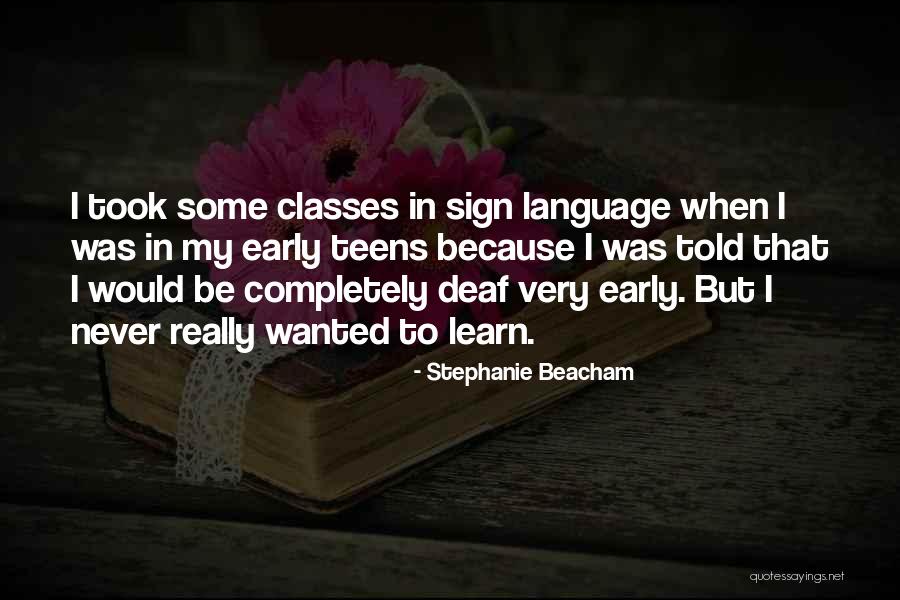 Wanted Sign Quotes By Stephanie Beacham Wanted Sign Quotes By Stephanie Beacham