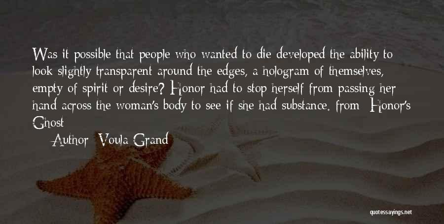 Wanted To Die Quotes By Voula Grand