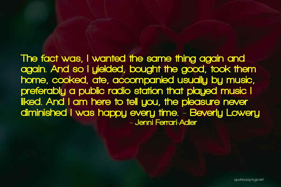 Wanted To Tell You Quotes By Jenni Ferrari-Adler Wanted To Tell You Quotes By Jenni Ferrari-Adler