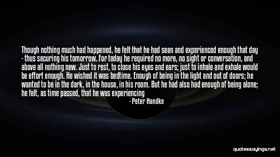 Wanted What Did You Do Today Quotes By Peter Handke Wanted What Did You Do Today Quotes By Peter Handke
