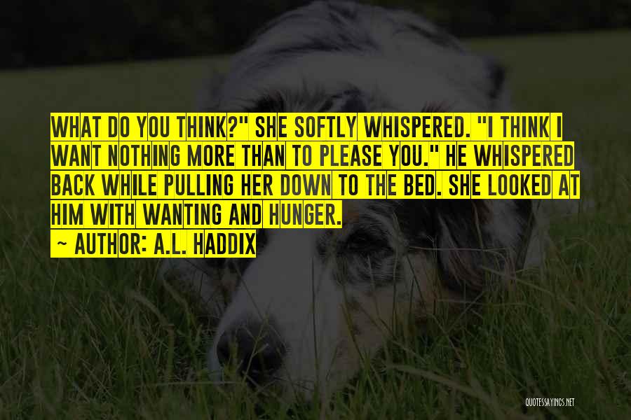 Wanting Him Back Quotes By A.L. Haddix