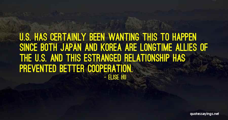 Wanting More In A Relationship Quotes By Elise Hu