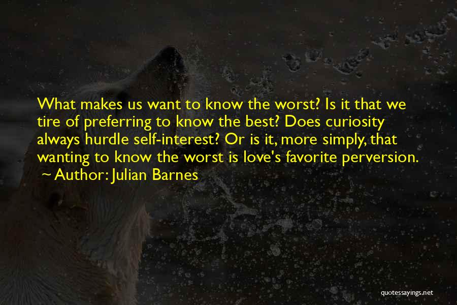 Wanting More Love Quotes By Julian Barnes