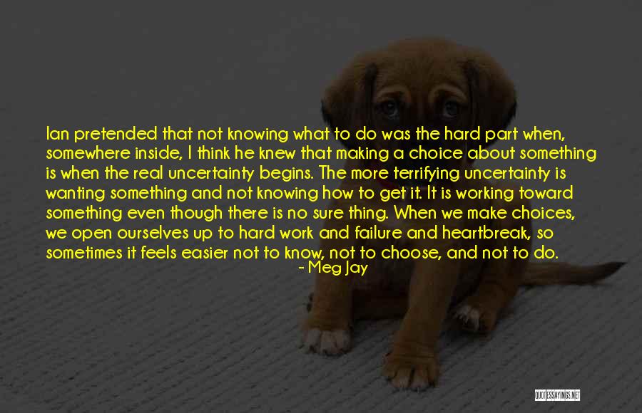 Wanting Something Real Quotes By Meg Jay Wanting Something Real Quotes By Meg Jay