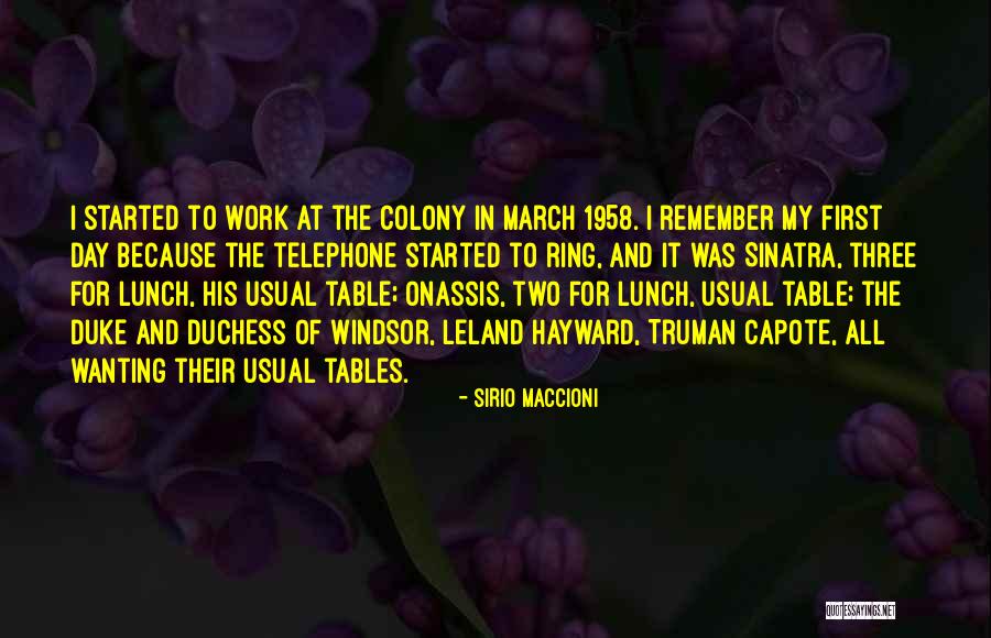 Wanting Something To Work Out Quotes By Sirio Maccioni Wanting Something To Work Out Quotes By Sirio Maccioni