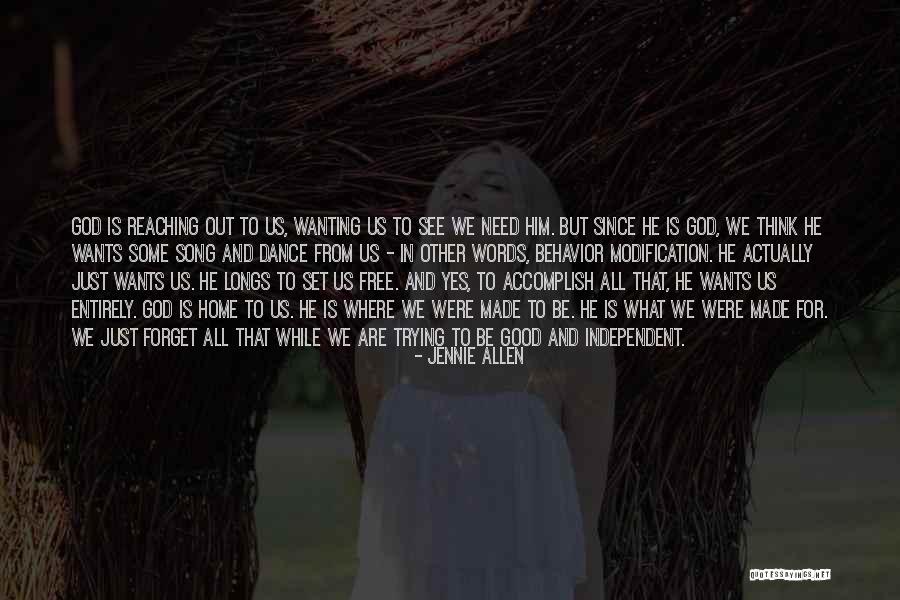 Wanting To Accomplish Something Quotes By Jennie Allen Wanting To Accomplish Something Quotes By Jennie Allen