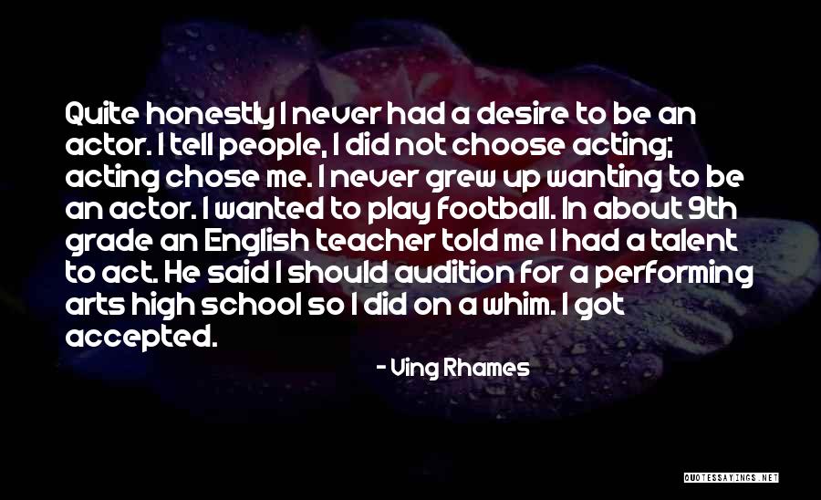 Wanting To Be Done With School Quotes By Ving Rhames Wanting To Be Done With School Quotes By Ving Rhames