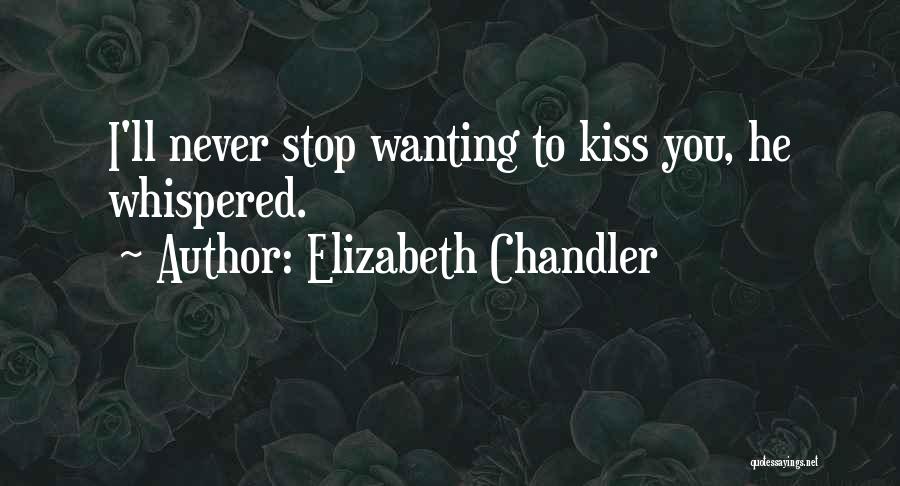 Wanting To Die Quotes By Elizabeth Chandler