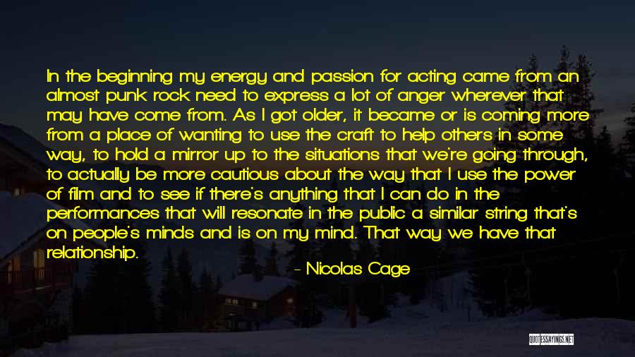 Wanting To Do More Quotes By Nicolas Cage Wanting To Do More Quotes By Nicolas Cage