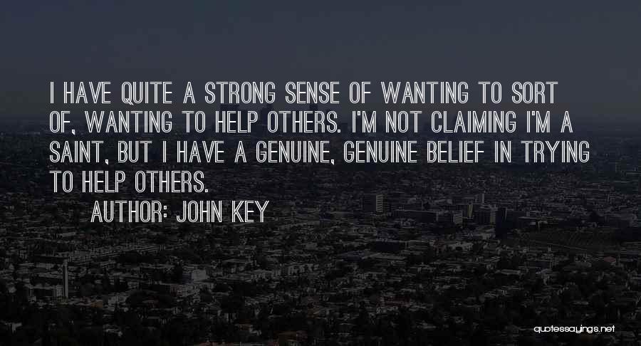 Wanting To Help Others Quotes By John Key