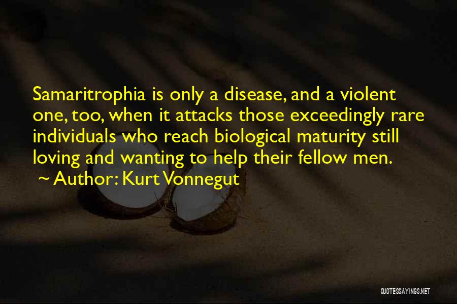 Wanting To Help Others Quotes By Kurt Vonnegut