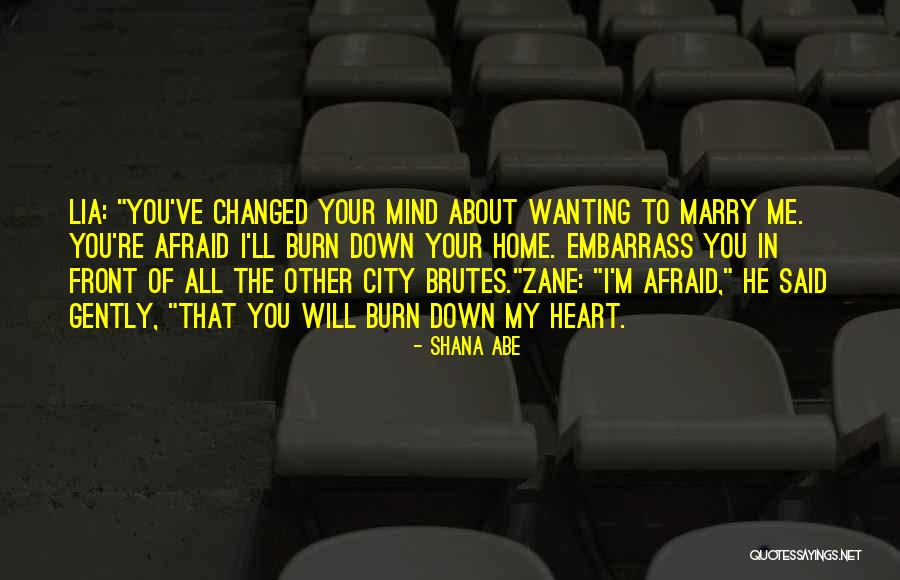 Wanting To Marry Quotes By Shana Abe