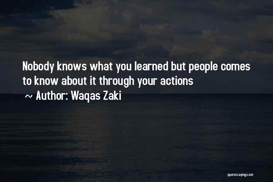 Waqas Zaki Quotes 607955