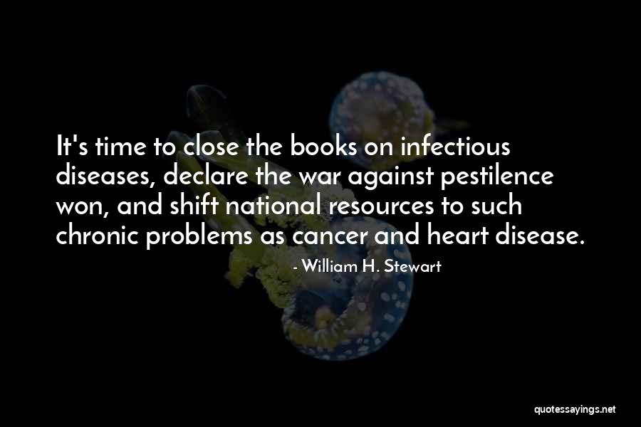 War Against Cancer Quotes By William H. Stewart