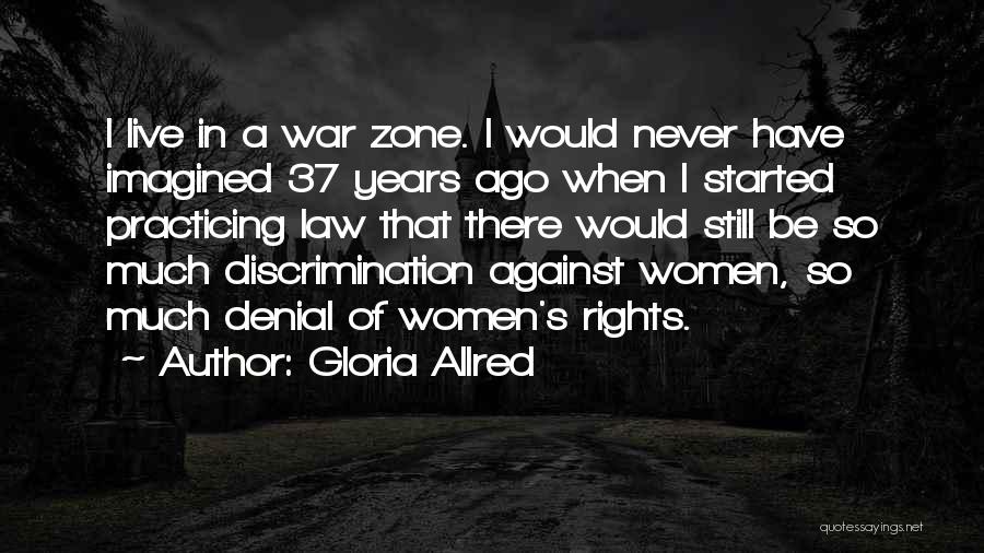War Against Quotes By Gloria Allred