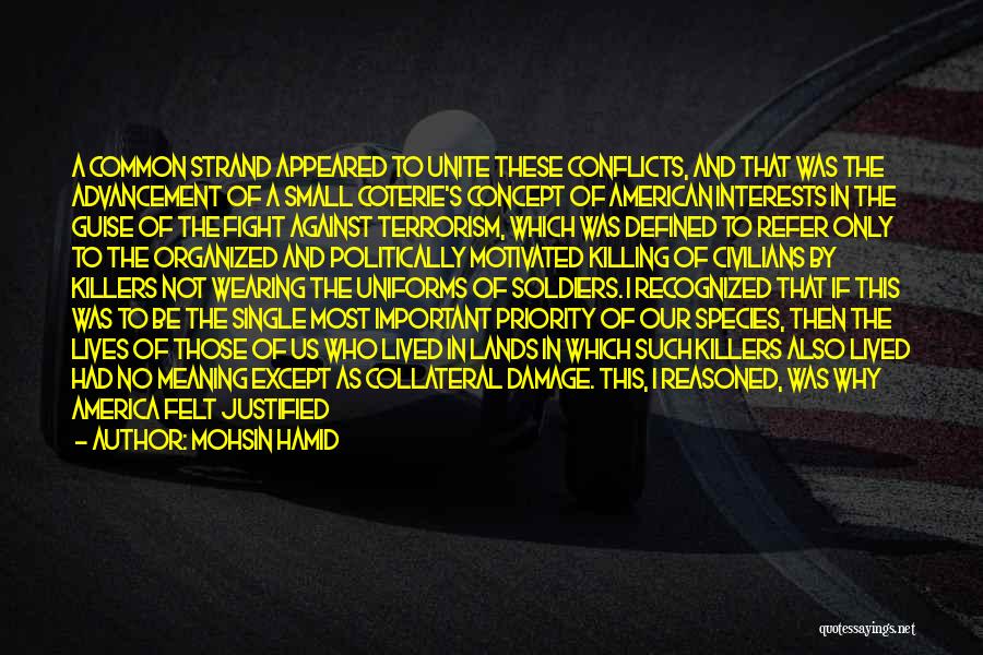 War Against Terrorism In Pakistan Quotes By Mohsin Hamid