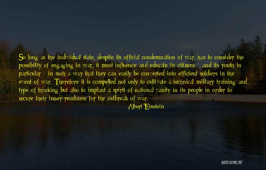 War Albert Einstein Quotes By Albert Einstein