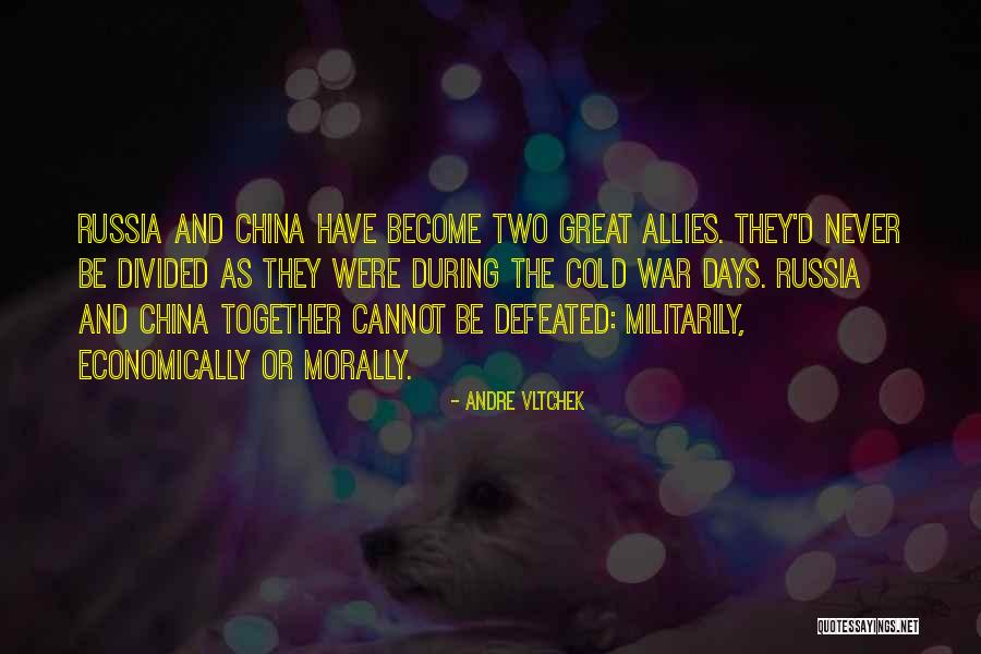 War Allies Quotes By Andre Vltchek