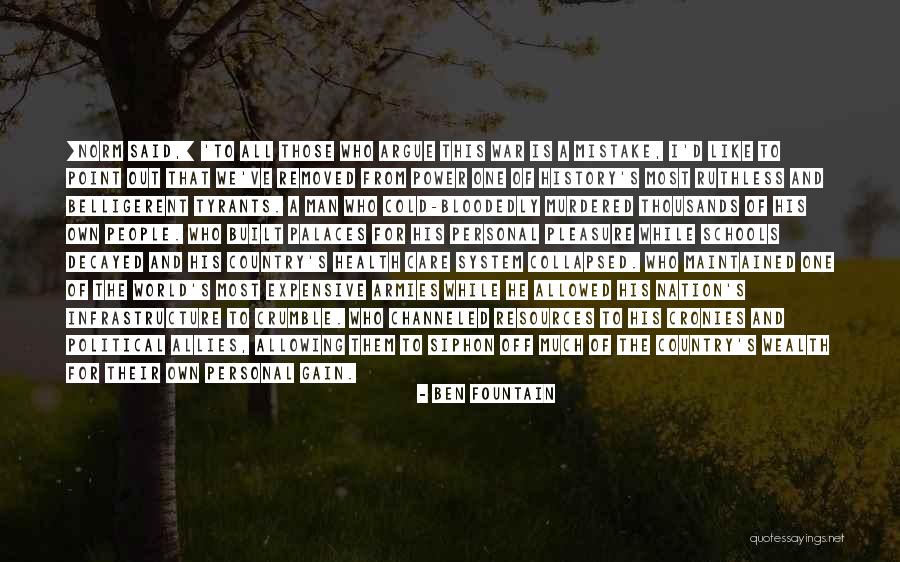 War Allies Quotes By Ben Fountain War Allies Quotes By Ben Fountain