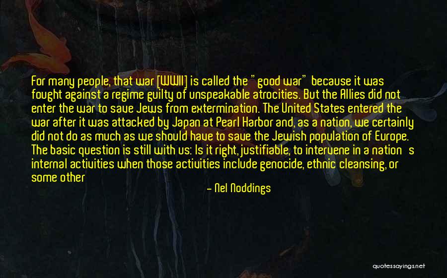 War Allies Quotes By Nel Noddings War Allies Quotes By Nel Noddings