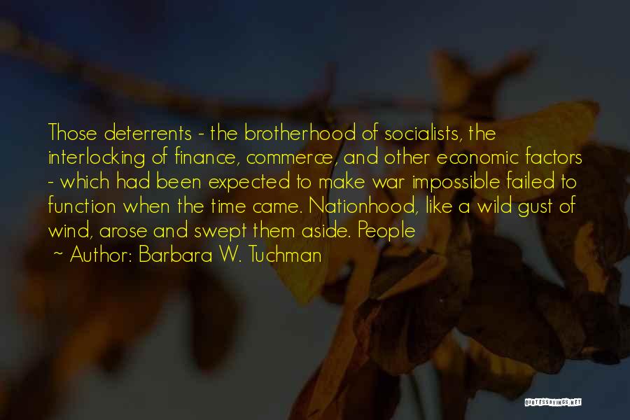 War And Brotherhood Quotes By Barbara W. Tuchman