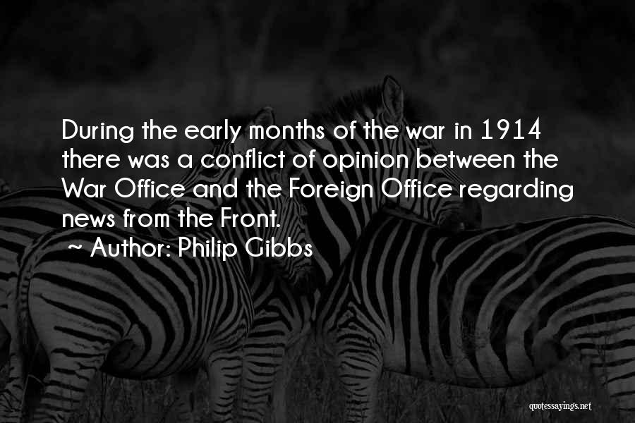 War And Conflict Quotes By Philip Gibbs