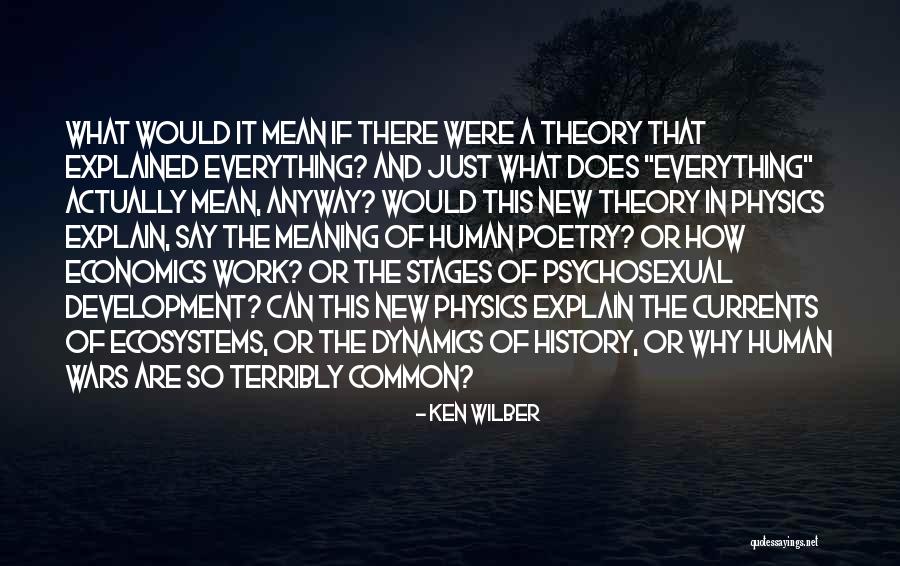 War And Economics Quotes By Ken Wilber