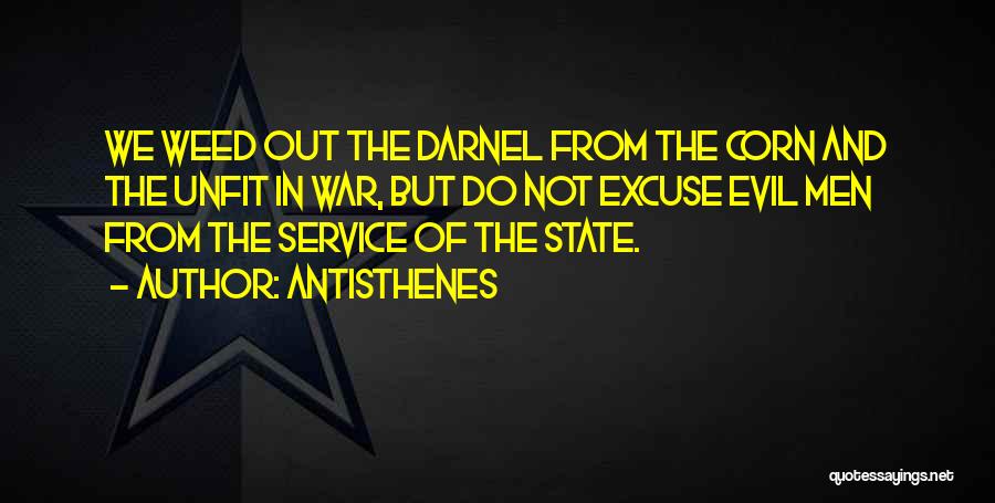 War And Evil Quotes By Antisthenes