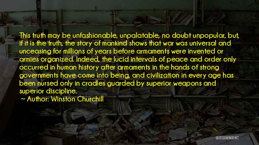 War And Peace Quotes By Winston Churchill