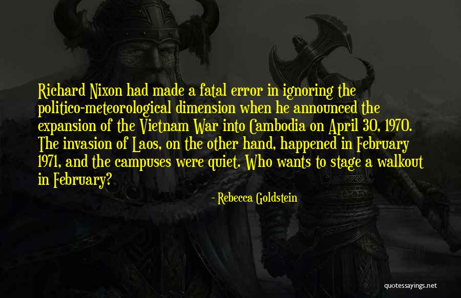 War And Politics Quotes By Rebecca Goldstein War And Politics Quotes By Rebecca Goldstein