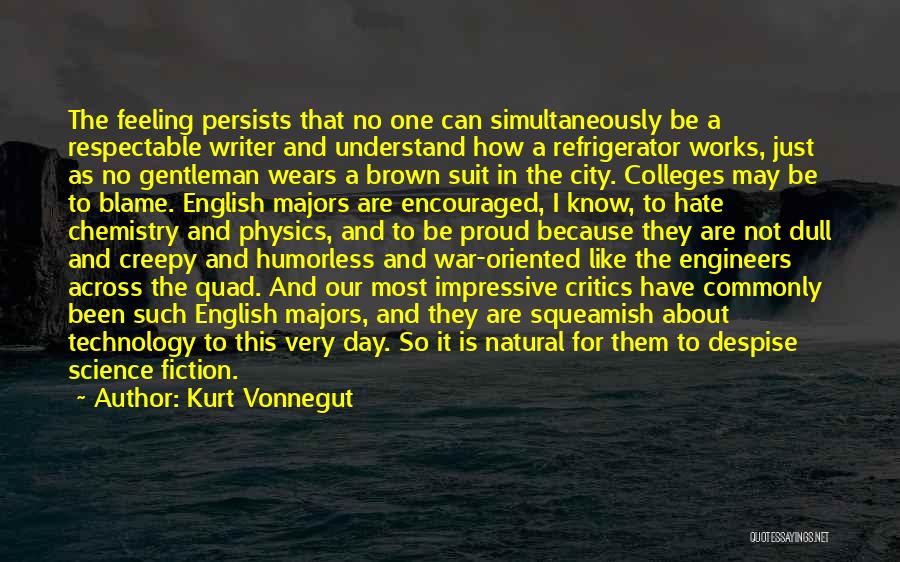 War And Technology Quotes By Kurt Vonnegut