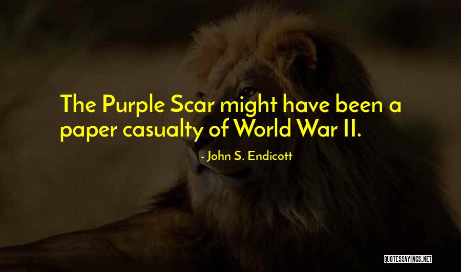 War Casualty Quotes By John S. Endicott