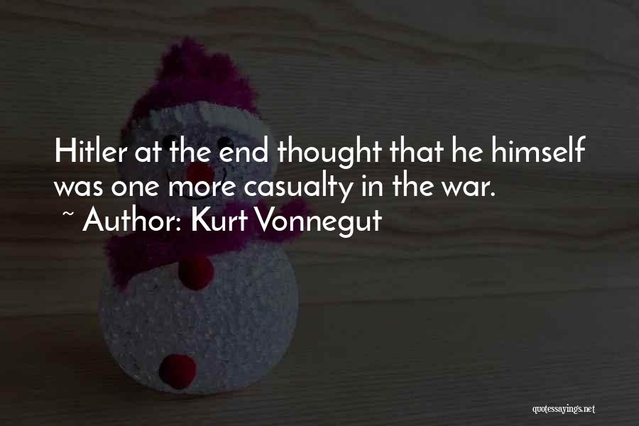 War Casualty Quotes By Kurt Vonnegut