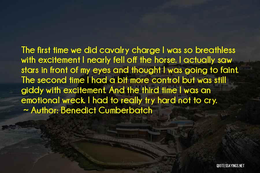 War Charge Quotes By Benedict Cumberbatch