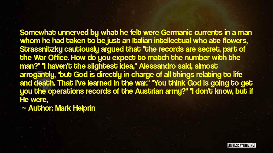 War Charge Quotes By Mark Helprin